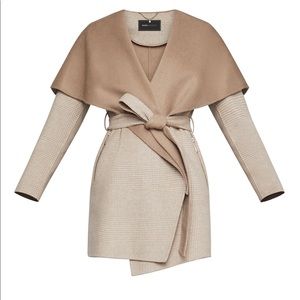Margaret Hooded Wrap Coat